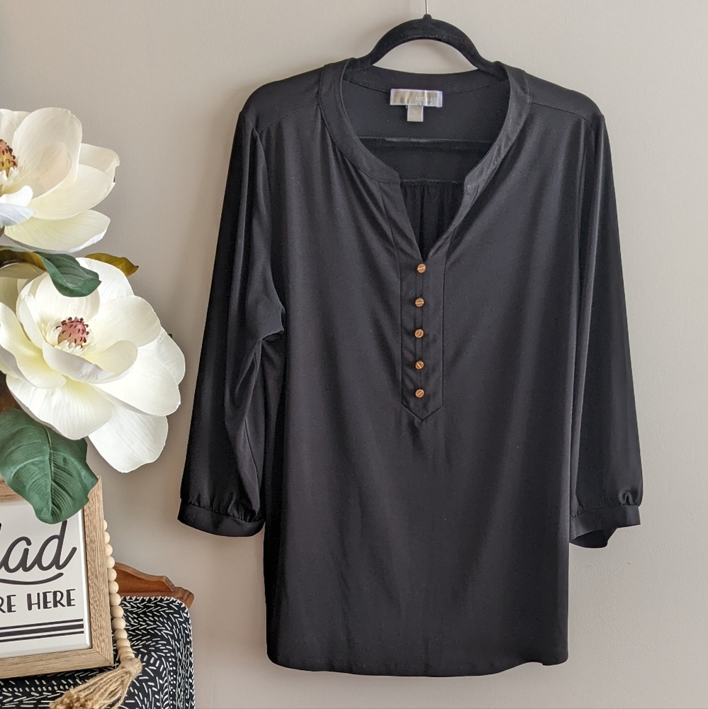 Michael Kors Black Blouse
